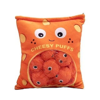 Foto 1 | Foto 1 | Almohada De Peluche De Peluche, Suave Terciopelo Coral, 40 Cm, Corte Creativo - Venta Internacional.