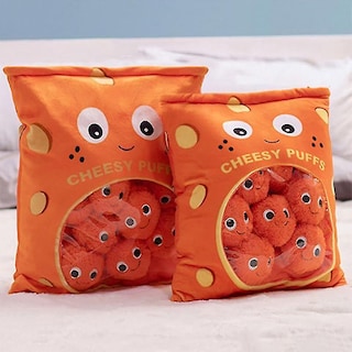 Foto 2 | Foto 2 | Almohada De Peluche De Peluche, Suave Terciopelo Coral, 40 Cm, Corte Creativo - Venta Internacional.