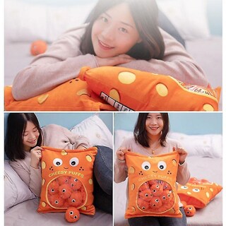 Foto 3 | Foto 3 | Almohada De Peluche De Peluche, Suave Terciopelo Coral, 40 Cm, Corte Creativo - Venta Internacional.