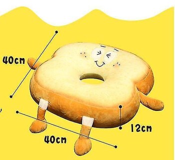 Foto 3 | Foto 3 | Rebanada De Pan Tostado De Peluche, 40 Cm - Venta Internacional.