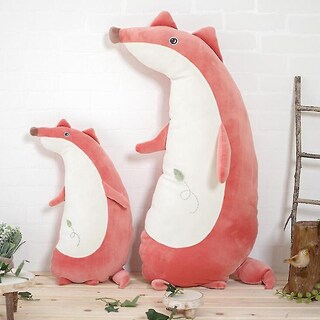 Foto 5 | Foto 5 | Almohada Decorativa Con Forma De Animal De Peluche Para Sofá, Diseño De Zorro - Venta Internacional.