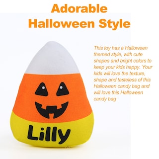 Foto 5 | Foto 5 | Cesta De Caramelos De Peluche Estilo Halloween Para Niños - Venta Internacional.