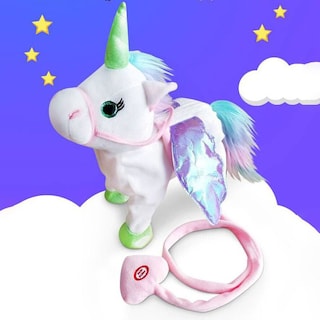 Foto 5 | Foto 5 | Juguete De Peluche Eléctrico Con Forma De Unicornio Para Caminar - Venta Internacional.