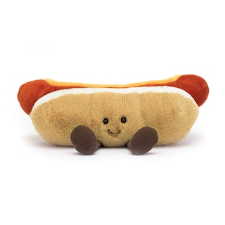 Foto 2 | Foto 2 | Juguete De Peluche Jellycat, Divertido Alimento Para Hot Dog - Venta Internacional.