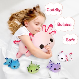 Foto 5 | Foto 5 | Juguetes De Peluche Kmuysl Axolotl Mommy Con 4 Bebés De 40 Cm Para Niños Mayores De 3 Años - Venta Internacional.