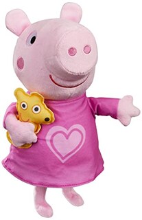 Foto 1 | Foto 1 | Muñeca De Peluche Peppa Pig Peppa's Bedtime Lullabies Con Peluche De 28 Cm - Venta Internacional.