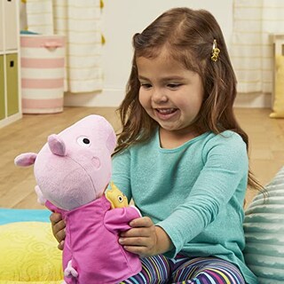 Foto 4 | Foto 4 | Muñeca De Peluche Peppa Pig Peppa's Bedtime Lullabies Con Peluche De 28 Cm - Venta Internacional.