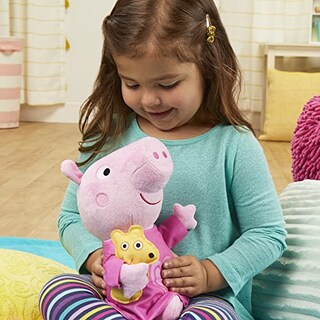 Foto 5 | Foto 5 | Muñeca De Peluche Peppa Pig Peppa's Bedtime Lullabies Con Peluche De 28 Cm - Venta Internacional.