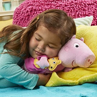 Foto 6 | Foto 6 | Muñeca De Peluche Peppa Pig Peppa's Bedtime Lullabies Con Peluche De 28 Cm - Venta Internacional.