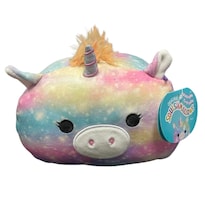 Peluche Squishmallow Kellytoy Prim Rainbow Unicorn 20 Cm - Venta Internacional