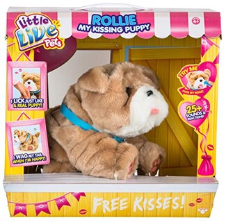 Foto 6 | Foto 6 | Peluche Little Live Pets Kissing Puppy Rollie - Venta Internacional