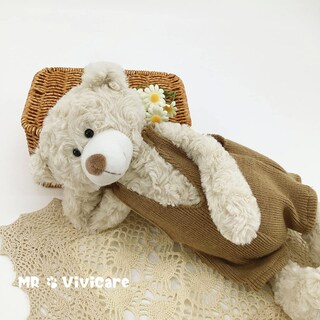 Foto 5 | Foto 5 | Oso de Peluche Mr. Vivicare de 13.5 Pulgadas color Crema Y Beige - Venta Internacional