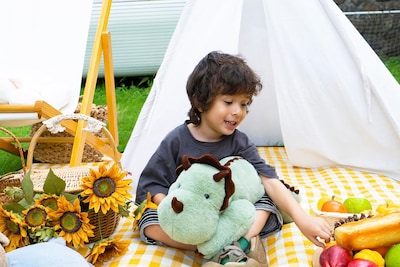 Foto 2 | Foto 2 | Peluche Pesado Niuniu Daddy Dinosaur Study Buddy - Venta Internacional