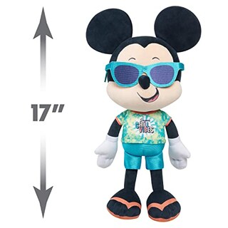 Foto 3 | Foto 3 | Peluche Just Play Street Beach Mickey Mouse De 17 Cm - Venta Internacional.