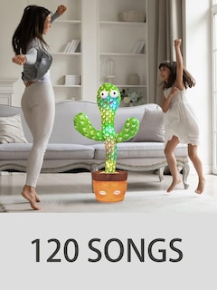 Foto 3 | Foto 3 | Cactus Bailarín y Parlante con 120 Canciones en Inglés Juguete Interactivo para Niños - Venta Internacional