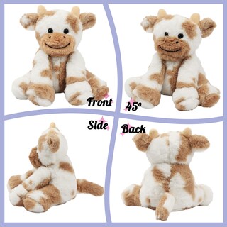 Foto 3 | Foto 3 | Adorable Peluche Hopearl Vaca 23 Cm - Venta Internacional