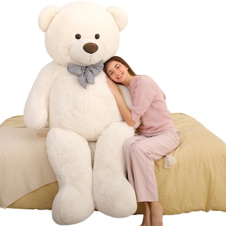 Foto 2 | Foto 2 | Oso de Peluche Gigante Blanco 150 cm - Venta Internacional