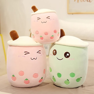 Foto 5 | Foto 5 | Almohada de Peluche Vhyhcy con Forma de Burbuja de Boba 50 cm - Venta Internacional