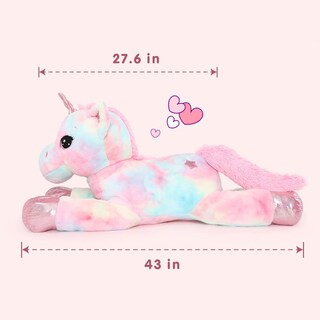 Foto 2 | Foto 2 | Peluche Tezituor con Forma de Unicornio Gigante 110 cm - Venta Internacional