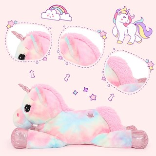 Foto 3 | Foto 3 | Peluche Tezituor con Forma de Unicornio Gigante 110 cm - Venta Internacional