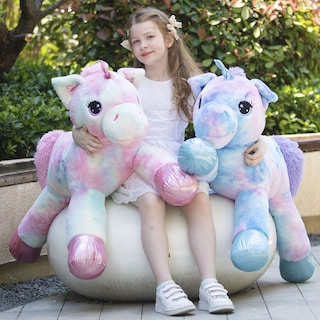 Foto 5 | Foto 5 | Peluche Tezituor con Forma de Unicornio Gigante 110 cm - Venta Internacional