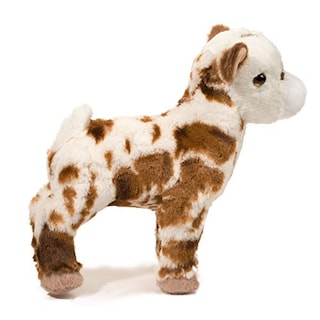 Foto 2 | Foto 2 | Peluche de Peluche con Forma de Cabra Moteada Douglas Gerti 23 Cm De Altura - Venta Internacional