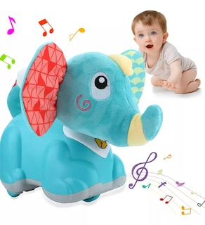 Foto 8 | Foto 8 | Juguete De Estimulación Para Bebé Aeiou Elefante De Peluche