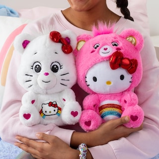 Foto 4 | Foto 4 | Peluche Care Bears Hello Kitty Loves Cheer Bear 25 cm Paquete de 2 - Venta Internacional
