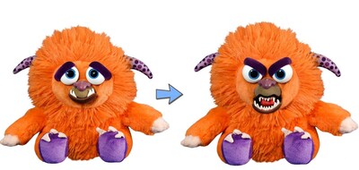 Foto 3 | Foto 3 | Peluche Feisty Pets Orange Monster Hailey Hoarder - Venta Internacional