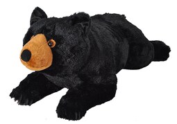 Peluche de Peluche Wild Republic Jumbo Black Bear 30 cm - Venta Internacional