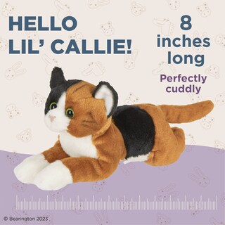 Foto 2 | Foto 2 | Peluche Bearington Lil' Callie Calico Cat 20 Cm - Venta Internacional