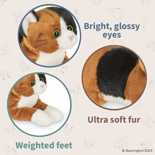 Foto 3 | Foto 3 | Peluche Bearington Lil' Callie Calico Cat 20 Cm - Venta Internacional