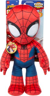 Foto 6 | Foto 6 | Peluche Mattel Marvel Spider-man Talkers con 10 Sonidos 30 Cm - Venta Internacional