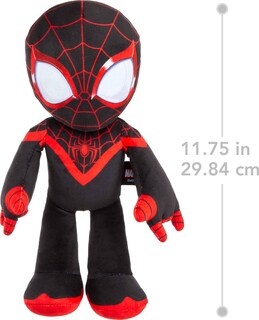Foto 3 | Foto 3 | Peluche Mattel Marvel Spiderman Miles Morales 30 Cm Con Sonido - Venta Internacional.
