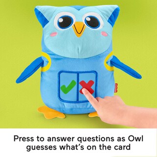 Foto 4 | Foto 4 | Juguete de Aprendizaje Preescolar Fisher-price Guess & Press Owl - Venta Internacional