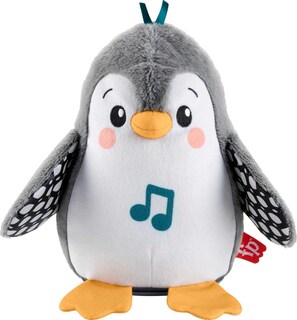 Foto 1 | Foto 1 | Tummy Time Toy Fisher-price Flap & Wobble Penguin Con Música - Venta Internacional.