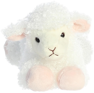 Foto 2 | Foto 2 | Animal De Peluche Aurora Adorable Miniflopsie™ Lana™, 20 Cm, Color Blanco - Venta Internacional.