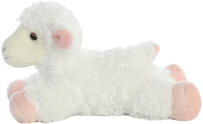 Foto 3 | Foto 3 | Animal De Peluche Aurora Adorable Miniflopsie™ Lana™, 20 Cm, Color Blanco - Venta Internacional.