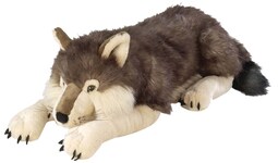 Peluche Con Forma De Lobo Gigante De Wild Republic, 76 Cm, Regalo Para Niños - Venta Internacional.