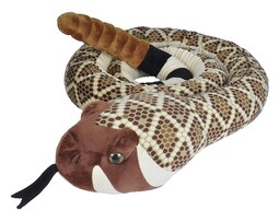 Peluche Wild Republic Super Jumbo Western Con Forma De Serpiente Con Forma De Diamante, 113 Cm - Venta Internacional.