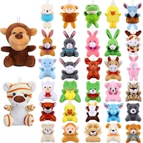 Llavero Skylety Mini Animal De Peluche, 32 Unidades, Regalo Para Niños - Venta Internacional.