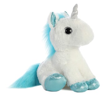Foto 1 | Foto 1 | Peluche Aurora Sparkle Tales Frosty Unicorn 12 Cm - Venta Internacional.