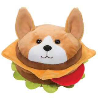 Foto 1 | Foto 1 | Macarrones Con Forma De Hamburguesa Para Perros Douglas Corgi De Peluche - Venta Internacional.