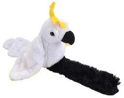 Peluche Wild Republic, Cacatúa Encaramada Con Cresta De Azufre, 23 Cm - Venta Internacional.