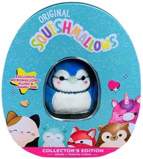Foto 1 | Foto 1 | Set De Latas De Coleccionista Squishmallow Kellytoy Con Microalfiler - Venta Internacional.