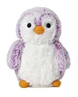 Foto 1 | Foto 1 | Peluche Con Forma De Pingüino Pompón Aurora, 15 Cm, Color Violeta - Venta Internacional.