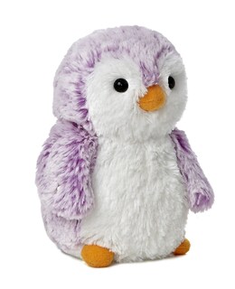 Foto 2 | Foto 2 | Peluche Con Forma De Pingüino Pompón Aurora, 15 Cm, Color Violeta - Venta Internacional.