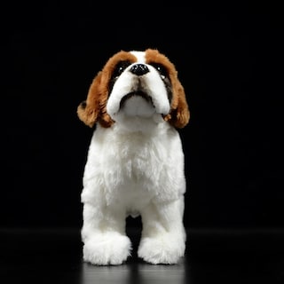 Foto 2 | Foto 2 | Juguete De Peluche Fabricado Por Zhongxin, Simulación De Perro San Bernardo, 30 Cm - Venta Internacional.