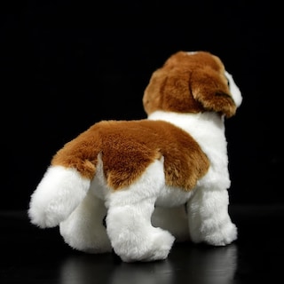 Foto 4 | Foto 4 | Juguete De Peluche Fabricado Por Zhongxin, Simulación De Perro San Bernardo, 30 Cm - Venta Internacional.
