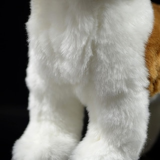 Foto 7 | Foto 7 | Juguete De Peluche Fabricado Por Zhongxin, Simulación De Perro San Bernardo, 30 Cm - Venta Internacional.